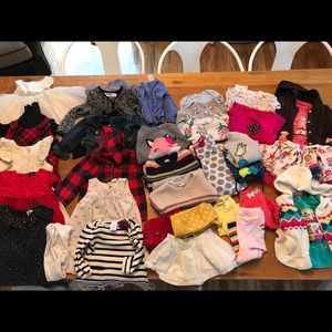 Cozy winter lot! GAP, Gymbore,44 items for 18mo-2T